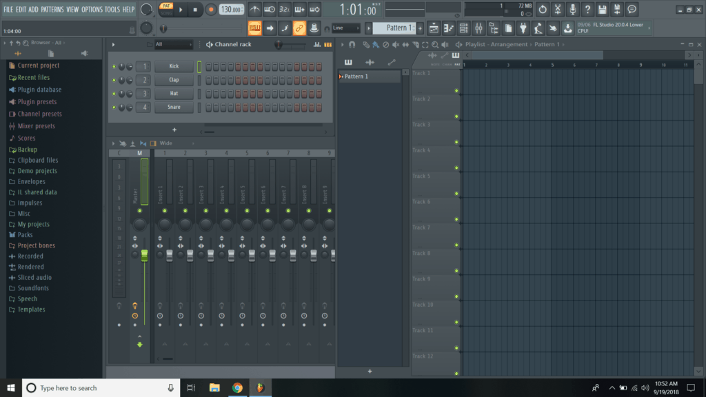 open fl studio files with demo