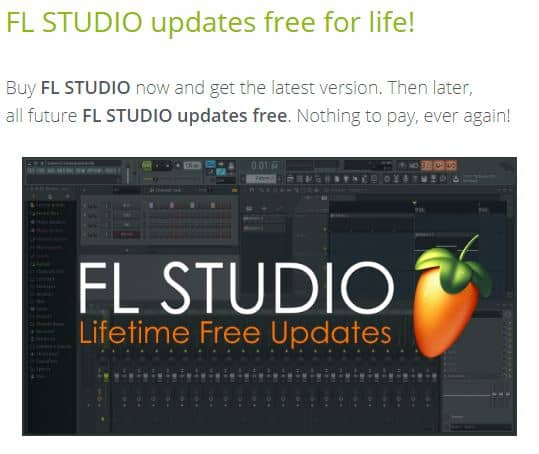 Lifetime Free Updates - FL Studio