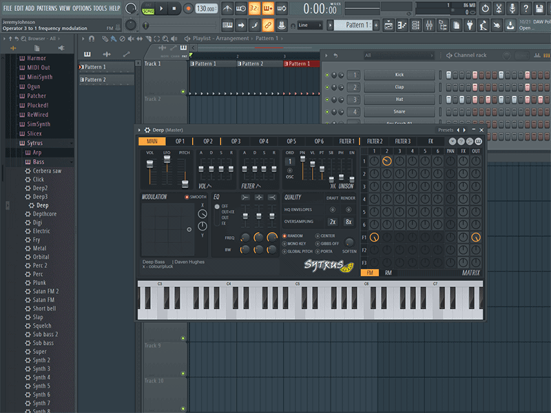 sytrus instrument loaded preset deep