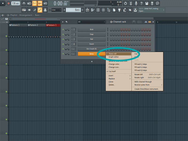 Working with Patterns in FL Studio 20