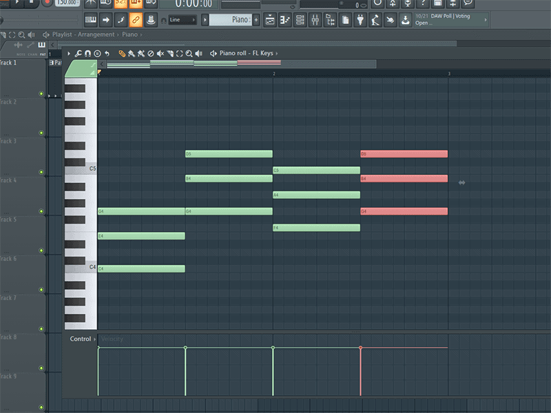 fl studio piano roll shortcuts