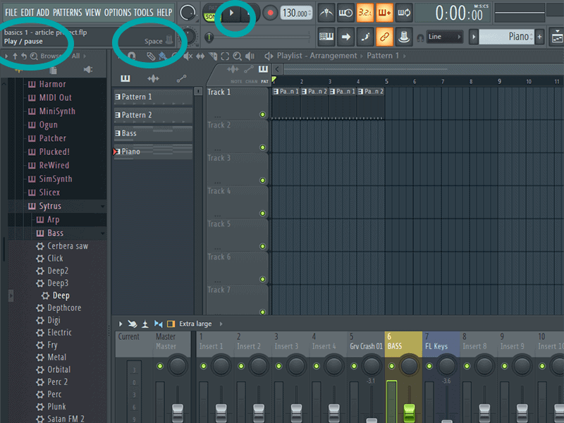 shortcut to fl studio projects folder