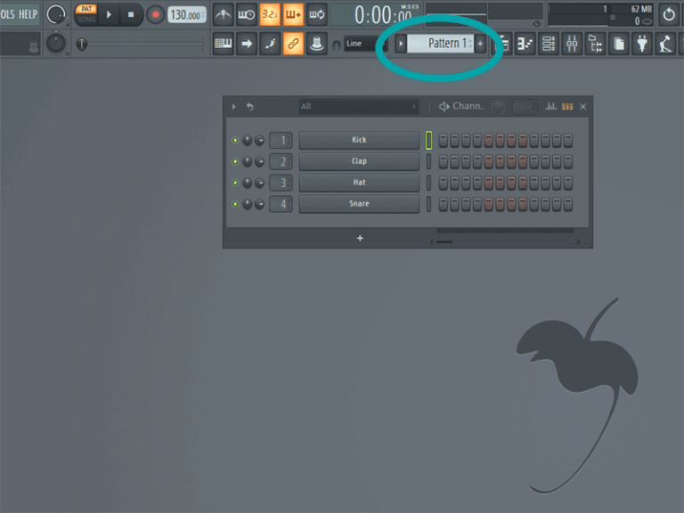 Как удалить pattern control fl studio